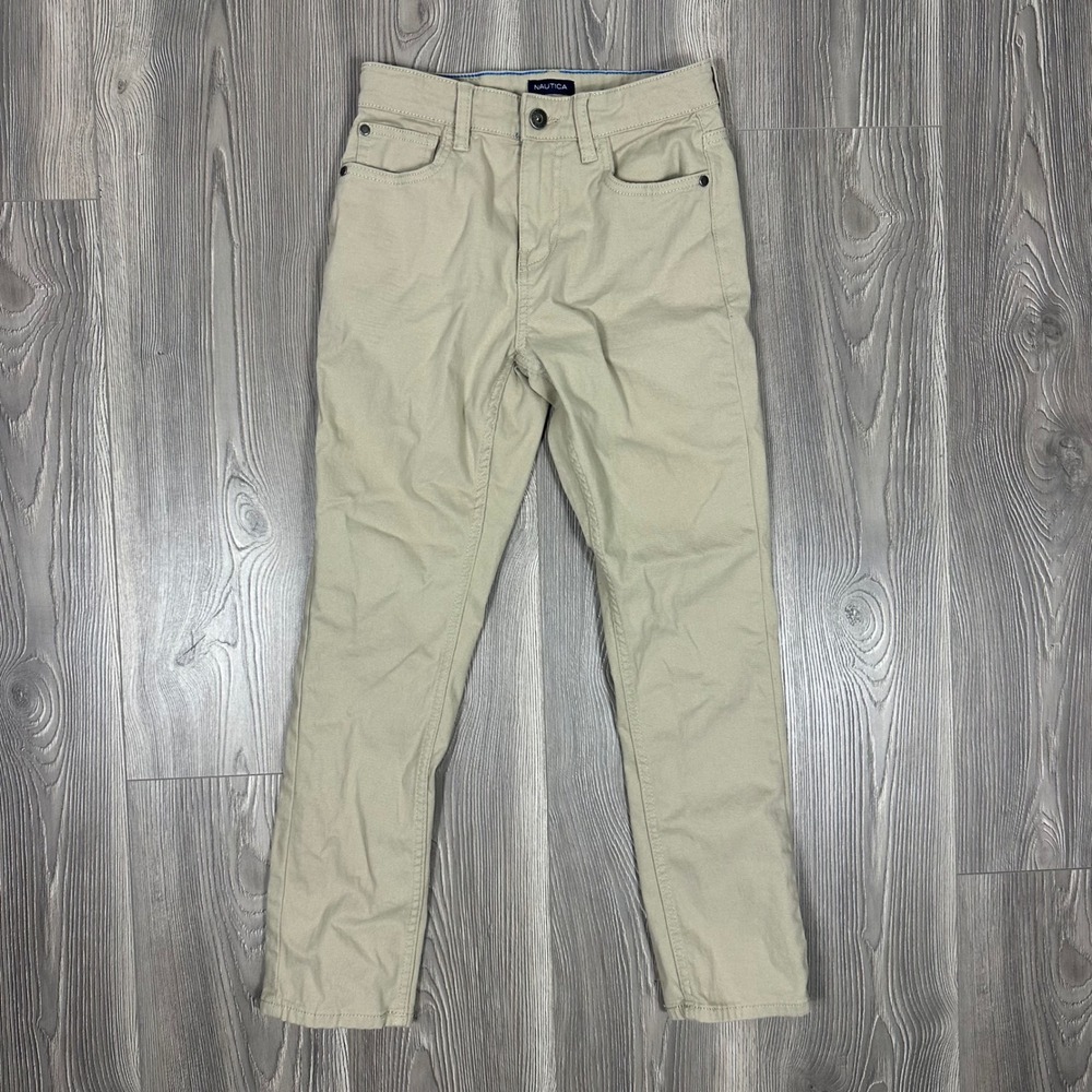 Boys/Kids Nautica Khaki Pants with Adjustable‎ Waist